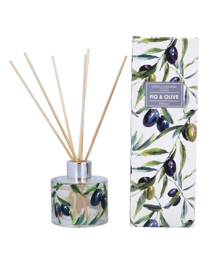 Olive Sprigs Boxed Reed Diffuser - Reed DiffuserReed Diffuser - Lulu Loves Home