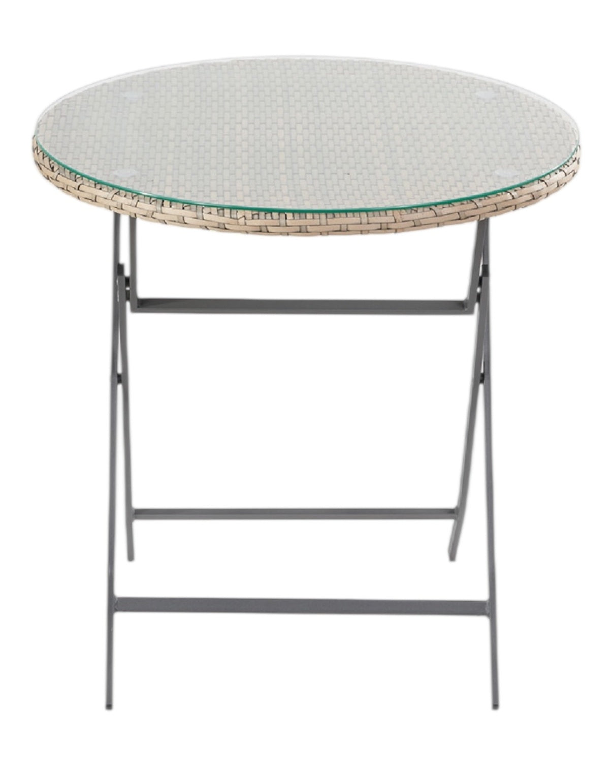 Natural rattan bistro garden furniture set by Pacific Lifestyle Ltd, includes a chair and table for outdoor use.