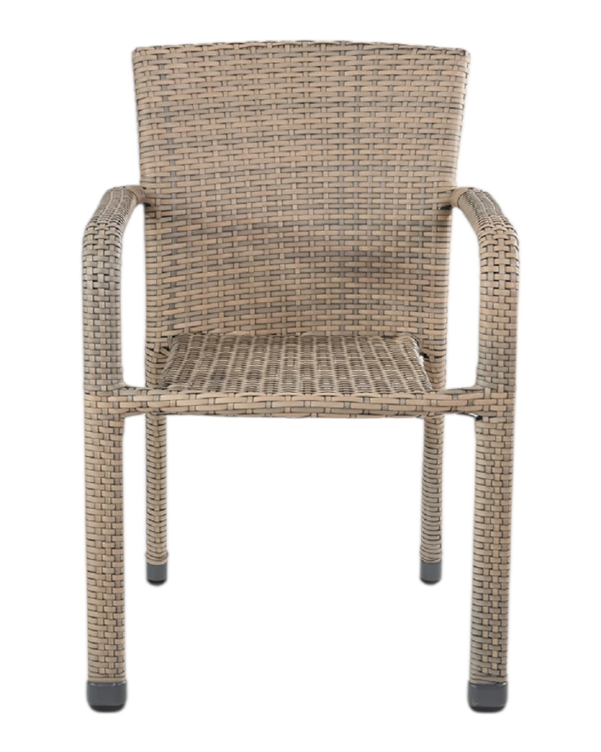 Natural rattan bistro garden furniture set with a chair and table by Pacific Lifestyle Ltd, ideal for outdoor patio seating.