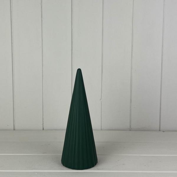 Green Ceramic Tree Decoration - Medium