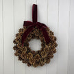 Pinecone Wreath with Bow