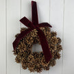 Pinecone Wreath with Bow
