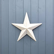 White Metal Star Decorations