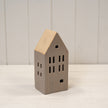 Beige Ceramic LED Light Up House