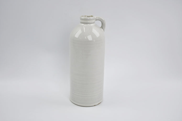 Natural Stoneglazed Tall Jug Shaped Vase