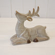 Sitting Fawn Brown Reindeer Ornament