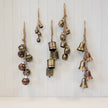 Metal Gold 4 Small Cowbell Hanging Garland