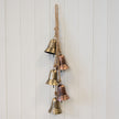 Gold and Copper Bell Hanging Garland