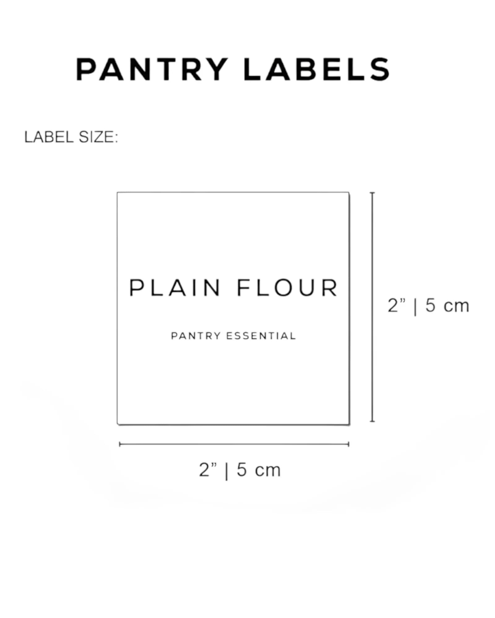 Pantry Storage Labels - Set of 138 - Kitchen & DiningKitchen & Dining - Lulu Loves Home