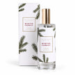 Pine Pattern Winter Forest 200ml room spray and matching gift box on a white background.