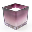 Plum Ombre Small Glass Candle - Sakura Blossom Scent - CandlesCandles - Lulu Loves Home