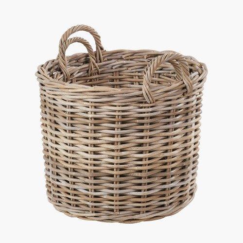 Rattan Kubu Luxury Round Storage Log Baskets - Home DecorHome Decor - Lulu Loves Home