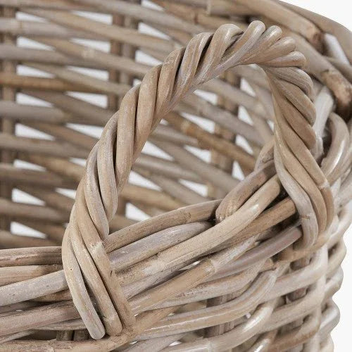 Rattan Kubu Luxury Round Storage Log Baskets - Home DecorHome Decor - Lulu Loves Home