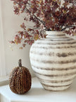 Ravello Extra Large Stripe Amfora Vase - VasesVases - Lulu Loves Home