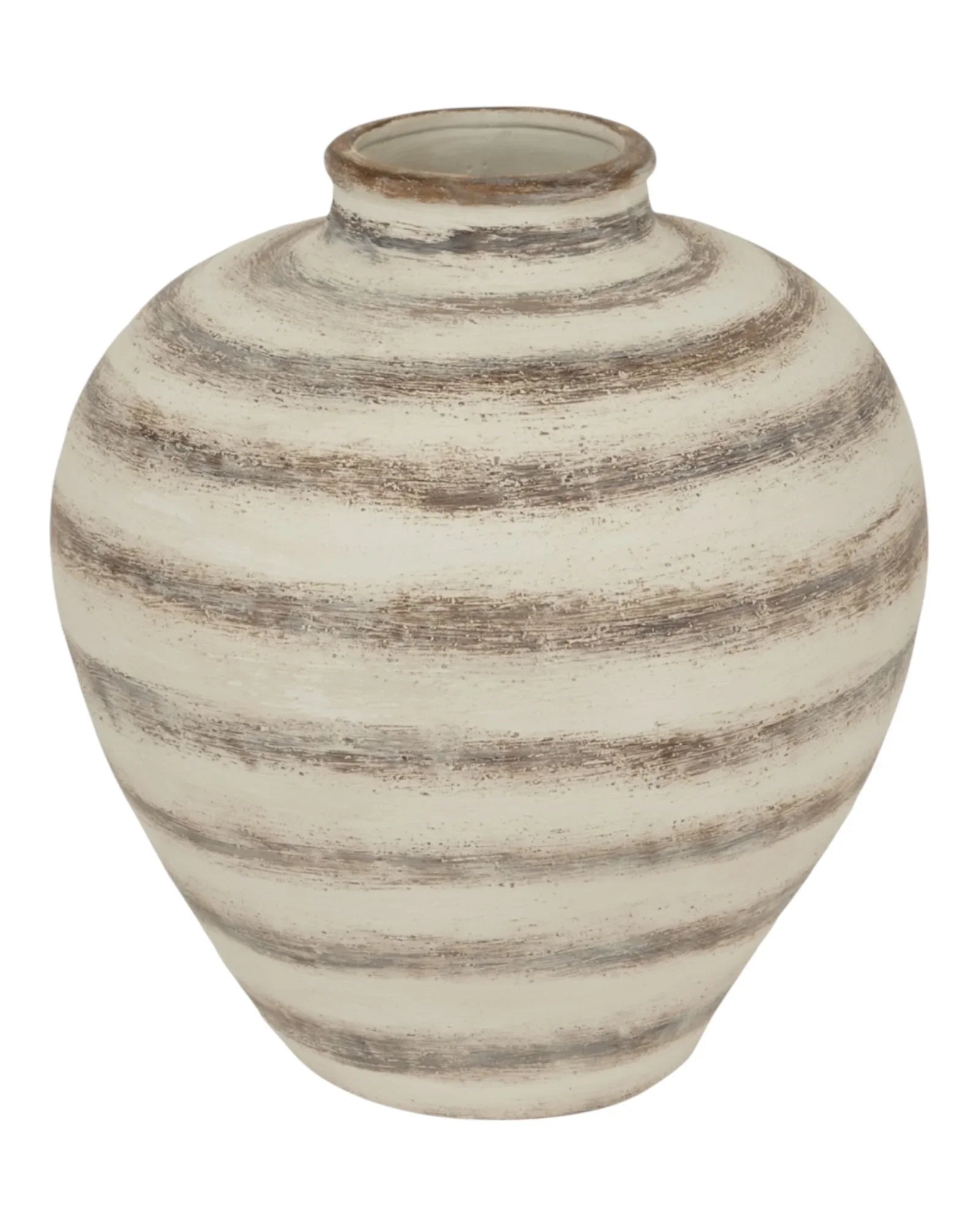 Ravello Extra Large Stripe Amfora Vase - VasesVases - Lulu Loves Home