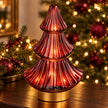 Red hummingbird LED Christmas tree lamp by Candlelight Products Ltd, illuminated decorative light for holiday decor.