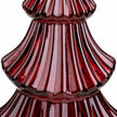Red hummingbird-shaped LED Christmas tree lamp by Candlelight Products Ltd with glowing lights, perfect for holiday decor.