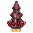 Burgundy LED Christmas tree lamp featuring a red hummingbird design from Candlelight Products Ltd, illuminated and decorative.