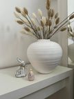 Regola Matt White Stone Vase - VasesVases - Lulu Loves Home