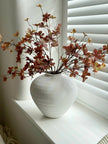 Regola Matt White Stone Vase - VasesVases - Lulu Loves Home