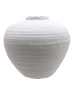 Regola Matt White Stone Vase - VasesVases - Lulu Loves Home