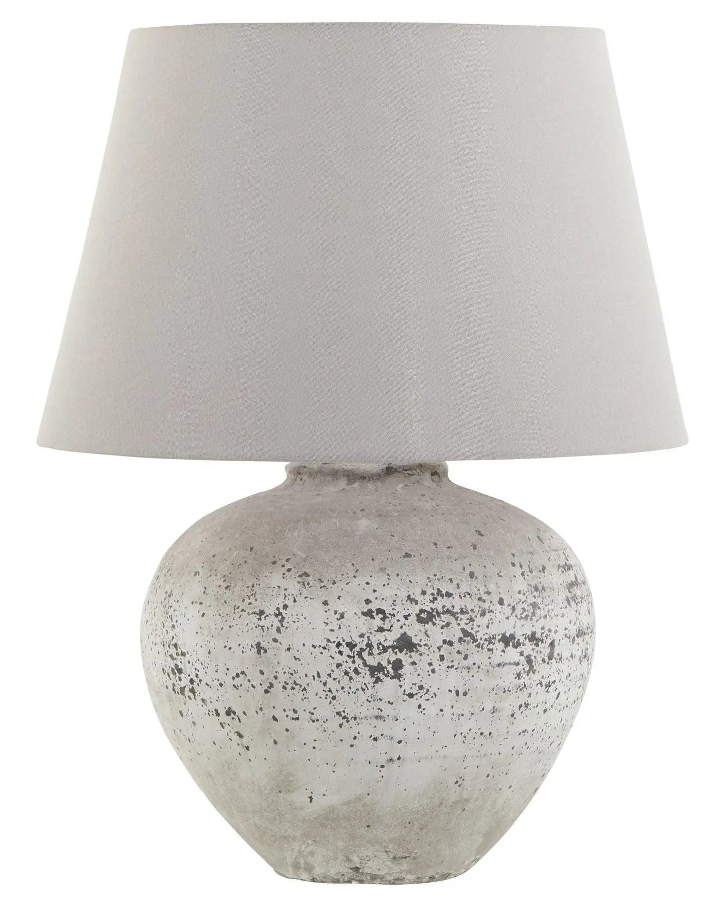 Regola Stone Natural Ribbed Lamp - Large - LightingLighting - Lulu Loves Home