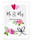 Wedding card featuring a cake design by Rosanna Rossi, elegant greeting card for special celebrations.