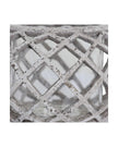 Round Ceramic Lattice Hurricane Lantern - Home DecorHome Decor - Lulu Loves Home