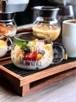 Round Glass Cup Black “Good Morning” - Kitchen & DiningKitchen & Dining - Lulu Loves Home
