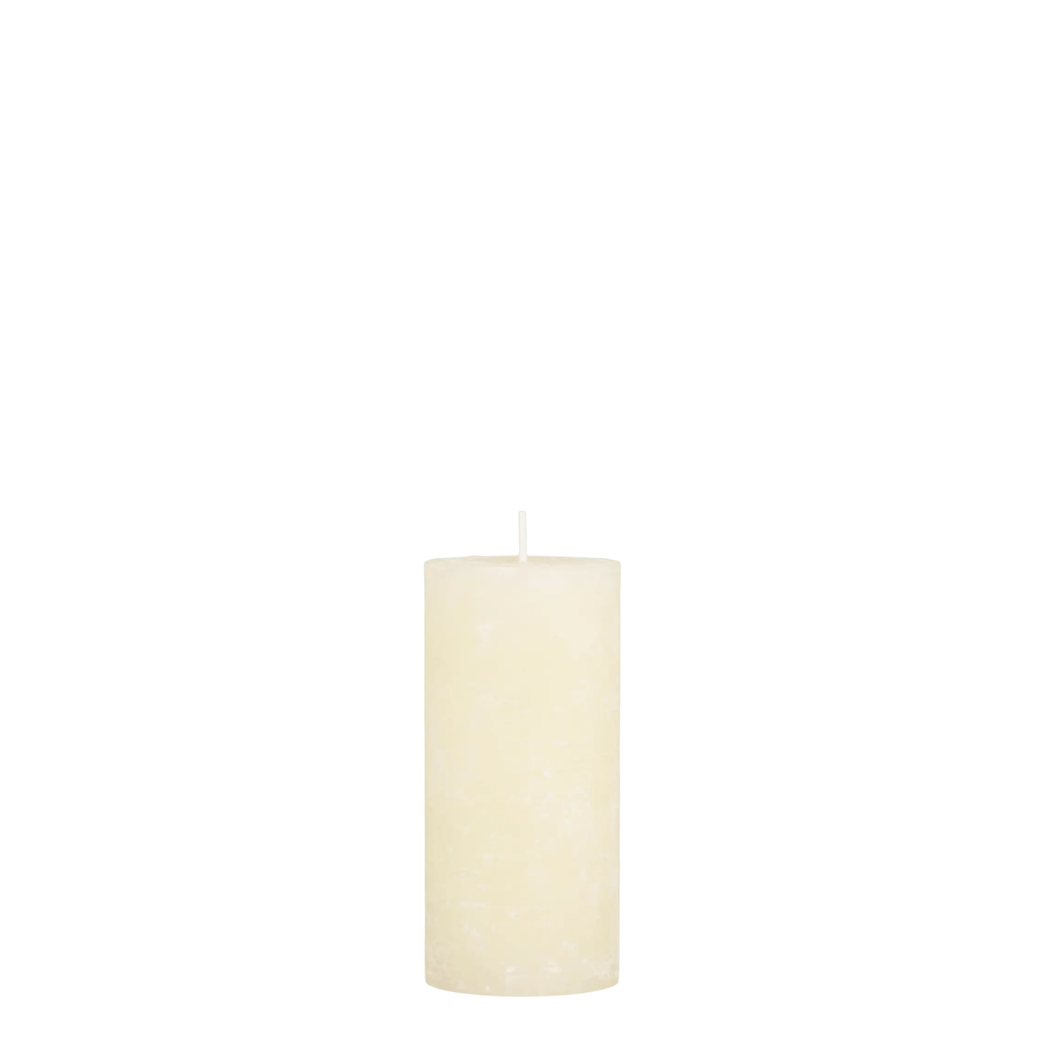 Rustic Pillar Candle - Cream - CandlesCandles - Lulu Loves Home