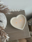 Rustic Stone Heart Candle - CandlesCandles - Lulu Loves Home