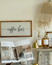 Rustic Wooden Coffee Bar Sign – Kitchen Wall Decor - Kitchen & DiningKitchen & Dining - Lulu Loves Home
