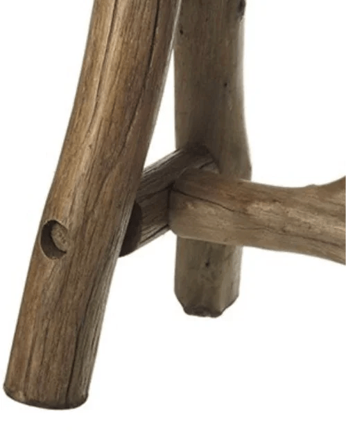 Rustic Wooden Styling Stool – Natural Accent Seat & Decorative Home Accessory - Home DecorHome Decor - Lulu Loves Home