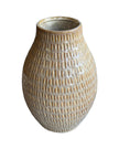 Sabbia Textured Beige Vase - Medium - VasesVases - Lulu Loves Home