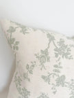Sage Green And White Floral Print Cushion Cover - Soft FurnishingsSoft Furnishings - Lulu Loves Home