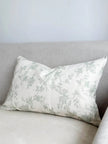 Sage Green And White Floral Print Cushion Cover - Soft FurnishingsSoft Furnishings - Lulu Loves Home