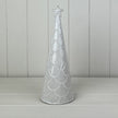 Glazed Ceramic Tree Ornament – Glazed Ceramic Tree Ornament With Textured Detail, W 11 x D 11 x H 30 cm