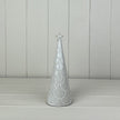 Glazed Ceramic Tree Ornament – Glazed Ceramic Tree Ornament With Textured Detail, W 8 x D 8 x H 21 cm