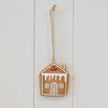 Gingerbread Hanging House – Gingerbread Hanging House, W 7 x D 1 x H 8 cm, polyresin