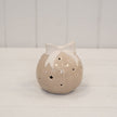Beige Light Up LED Bauble With Bow – Beige LED Bauble With Bow, W 10 x D 10 x H 11 cm, porcelain