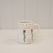 Garland Cosy White Christmas House Mug, W 14 × D 9 × H 11 cm, porcelain