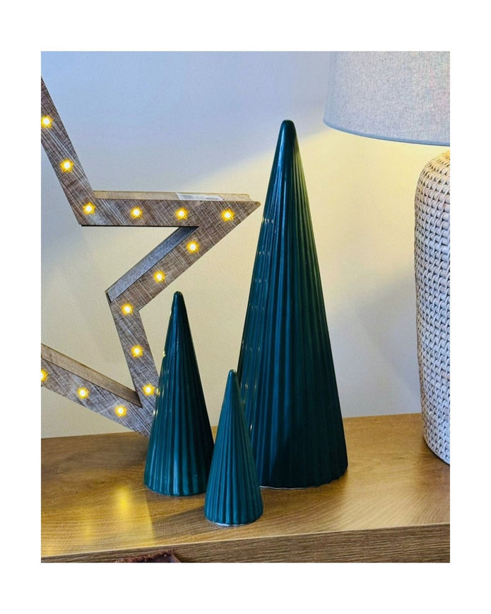 Dark Green Ceramic Christmas Tree