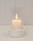 White Ceramic Bow Hurricane