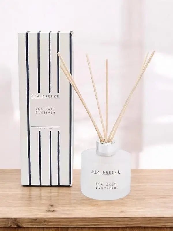 Sea Breeze Reed Diffuser 150ml - Seasalt And Vetiver - Home FragranceHome Fragrance - Lulu Loves Home