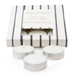 Sea Breeze Set Of 9 Scented Tea Light Candles - Seasalt and Vetiver - Lulu Loves Home