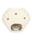 Sea Shell Matte Ceramic Oil Burner and Wax Warmer - Wax Melt BurnersWax Melt Burners - Lulu Loves Home