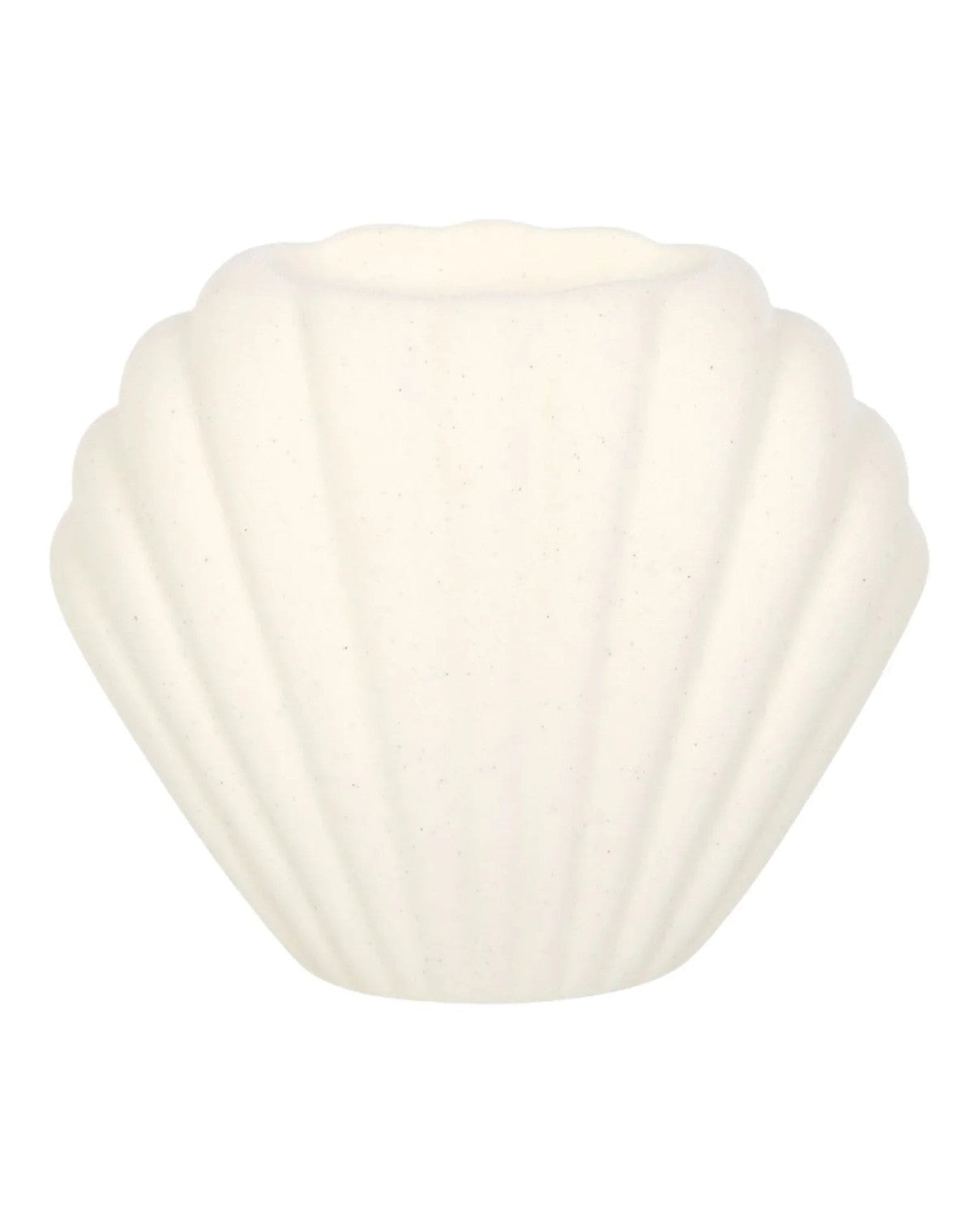 Sea Shell Matte Ceramic Oil Burner and Wax Warmer - Wax Melt BurnersWax Melt Burners - Lulu Loves Home