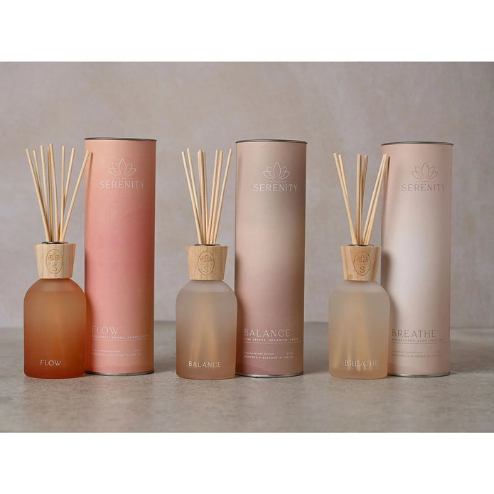 Serenity Flow Diffuser 220ml Bergamot Myrrh & Sandalwood - CandlesCandles - Lulu Loves Home