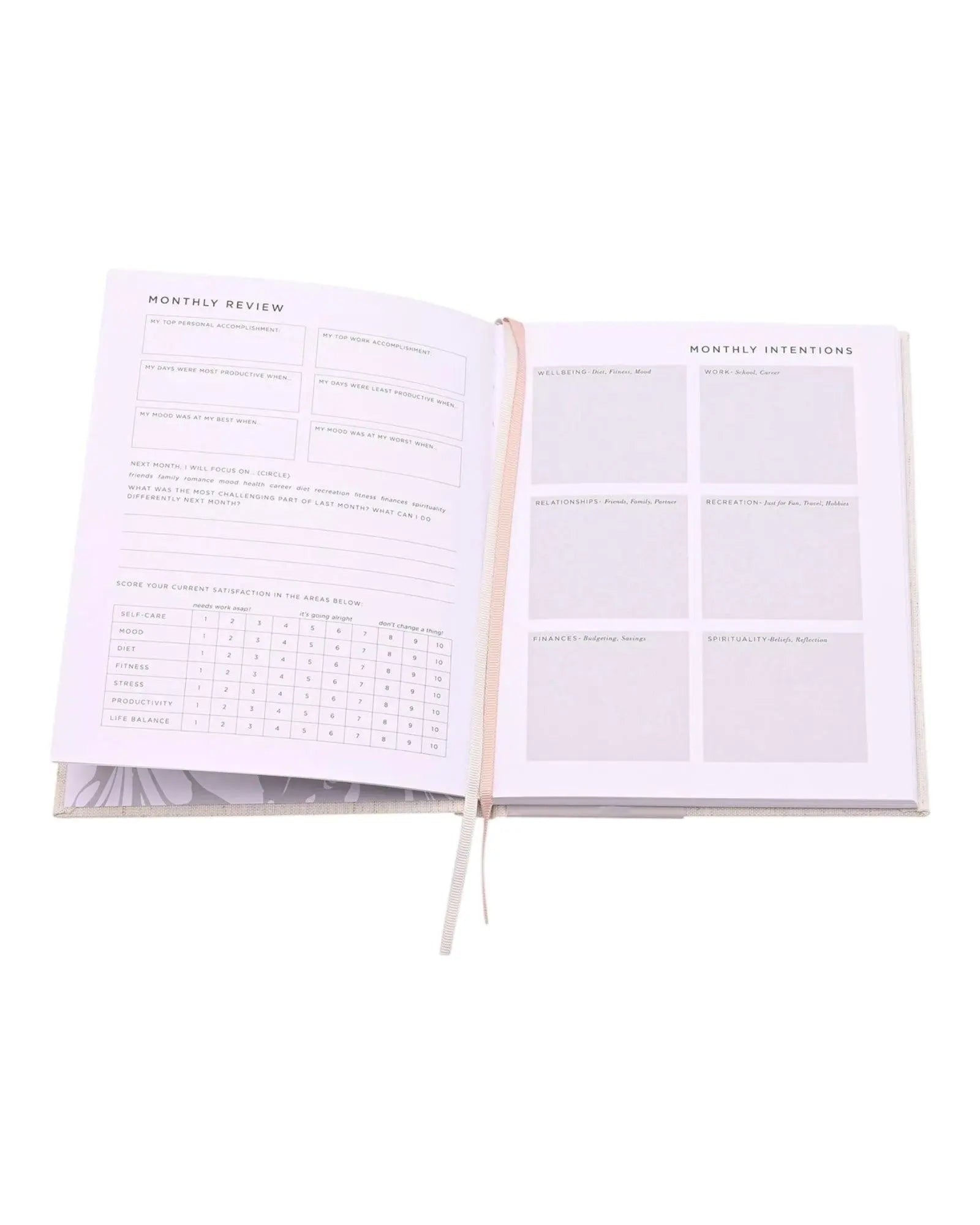 Serenity Wellness Fabric Notebook Journals - GiftsGifts - Lulu Loves Home