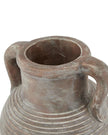 Siena Matt Brown Stone Amphora Vase - VasesVases - Lulu Loves Home